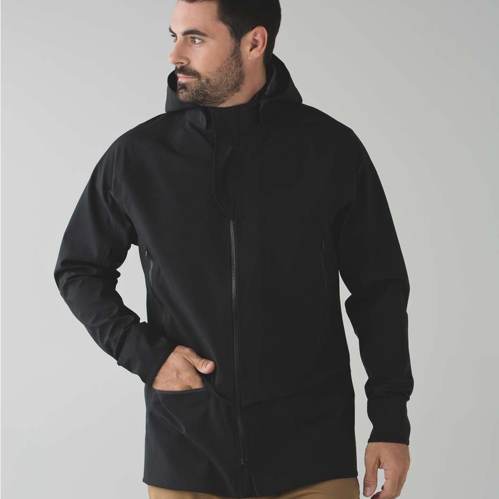 Lululemon Men’s Palindro Jacket Black / Heathered Black Size Large